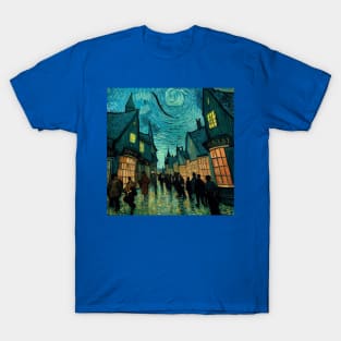 Starry Night in Diagon Alley T-Shirt